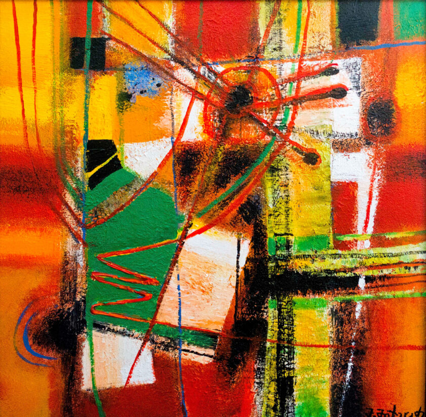 Mamuka Mikeladze Abstraction | Acrylic | art gallery line