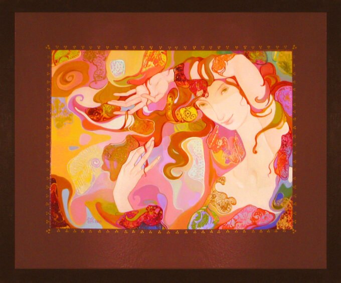 Maia Ramishvili 44 Maia Ramishvili | Wind | Exhibited at Art Gallery Line | Created in early 2000’s| Available for Sale | Oil on Canvas, Mix medium | Art Gallery Line