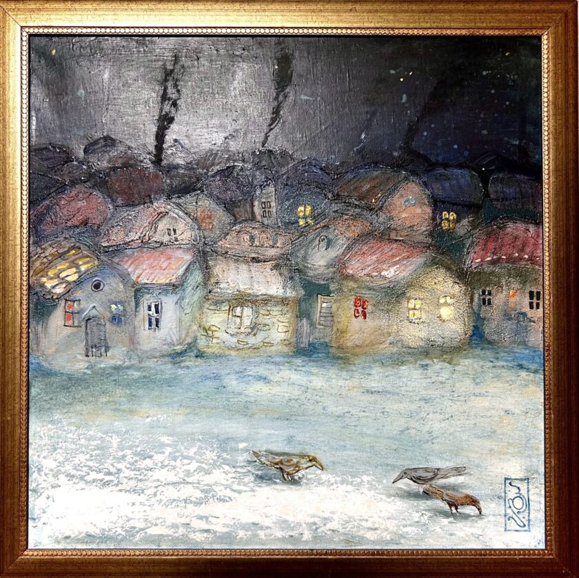 Dato Popiashvili Winter 2007 Acryl on Canvas