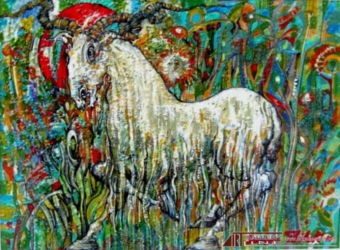 | Sergo Tbileli| Exhibited at Art Gallery Line | Created in early 2000’s| Available for Sale | Acrylic on Canvas, Mix medium | Art Gallery Line