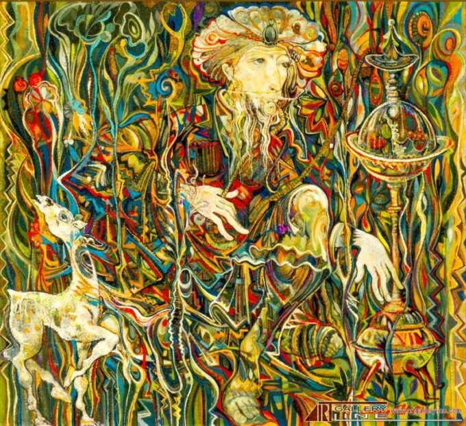 | Sergo Tbileli| Exhibited at Art Gallery Line | Created in early 2000’s| Available for Sale | Acrylic on Canvas, Mix medium | Art Gallery Line