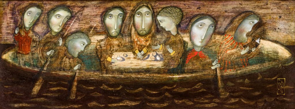 Travelers by Dato Popiashvili