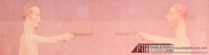 | Mamuka Didebashvili | Exhibited at Art Gallery Line | Created in early 2000’s| Available for Sale | Oil on Canvas, Mix medium | Art Gallery Line