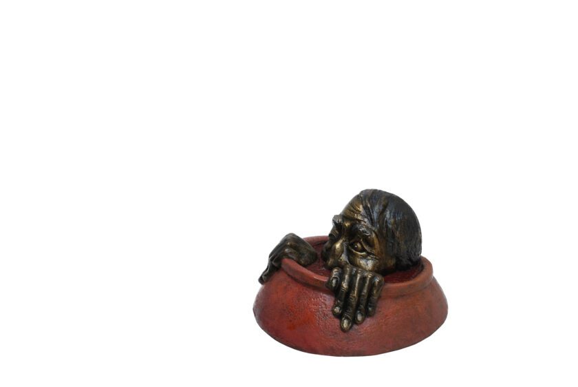 Bachus | Levan Vardasonidze | Exhibited at Art Gallery Line | Created in early 2010’s| Available for Sale | Bronze | Art Gallery Line