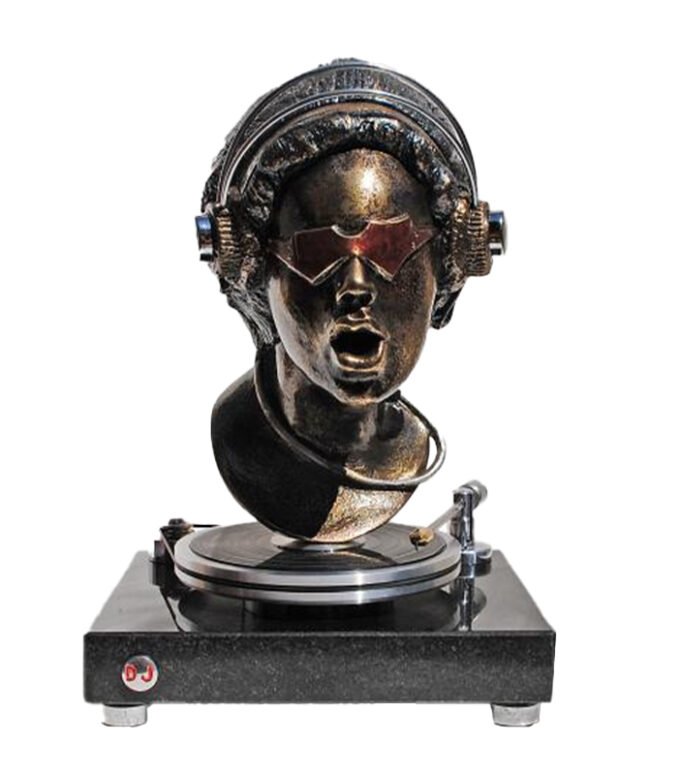 DJ | Exhibited at Art Gallery Line | Created in early 2010’s| Available for Sale | Acrylic on Canvas, Mix medium | Art Gallery Line