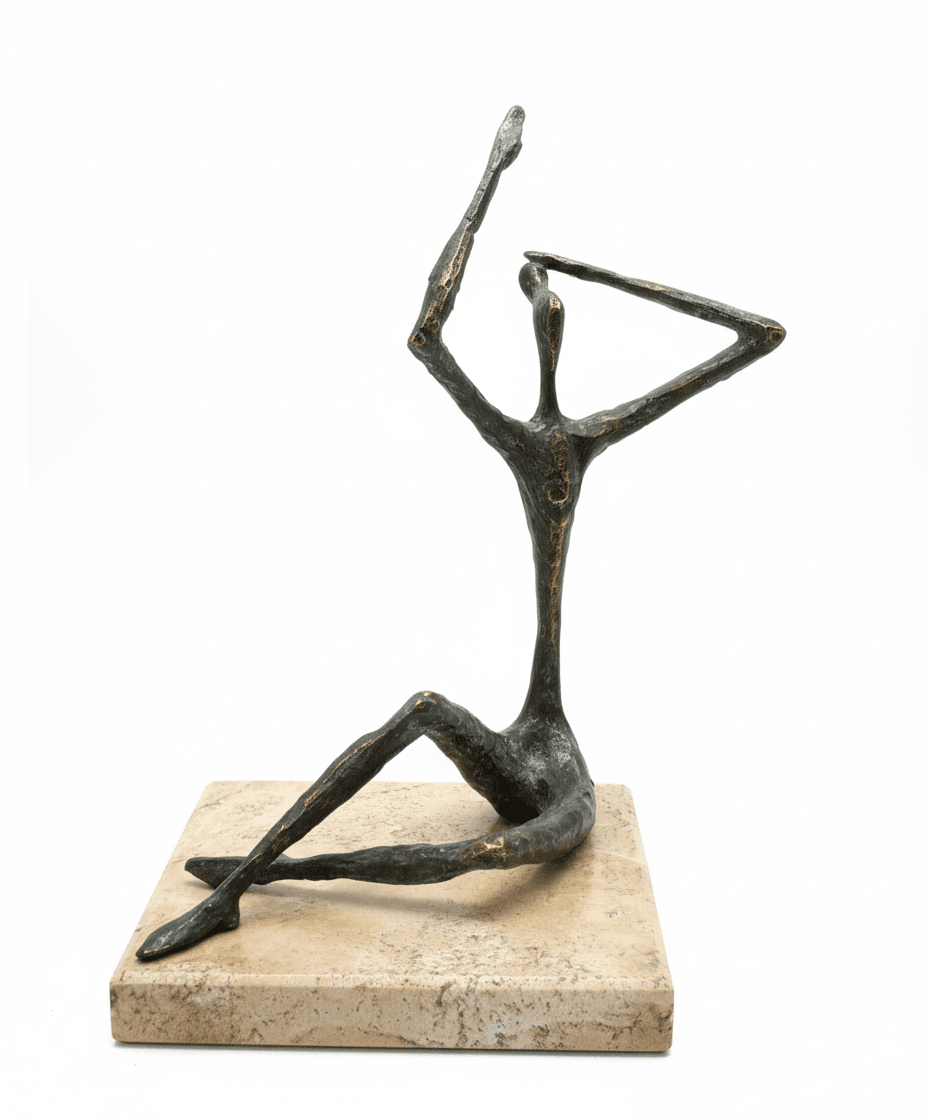 The Girl on the Sand 1 Gia Japaridze Sculpture