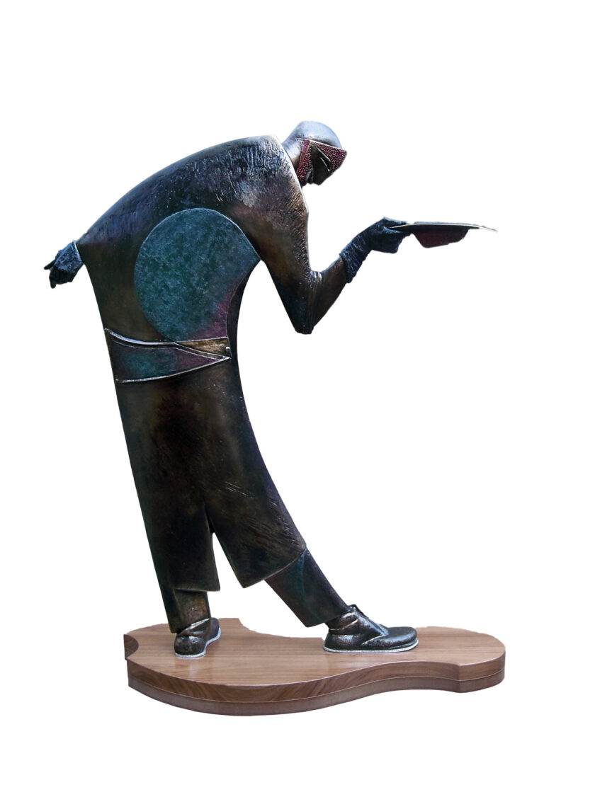 Maestro | Levan Vardasonidze | Exhibited at Art Gallery Line | Created in early 2010’s| Available for Sale | Bronze | Art Gallery Line