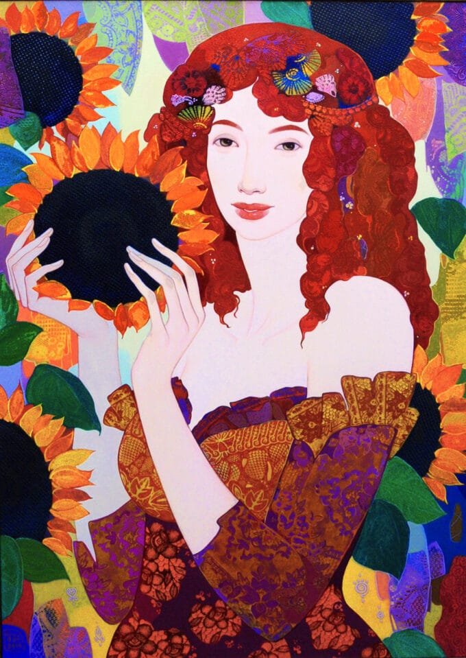 Sunflowers By Maia Ramishvili